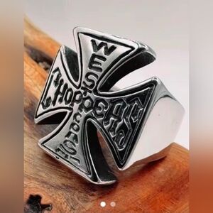 West Coast Choppers Silver Ring Size 8 Through 13